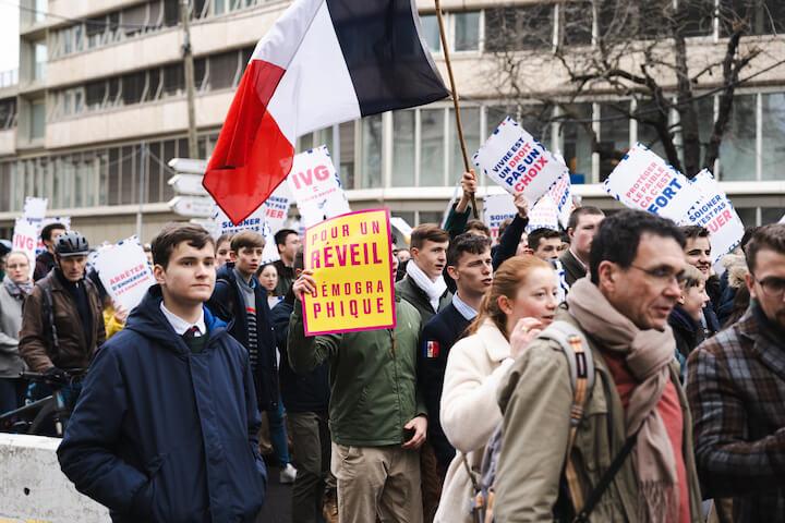 Toutes les générations se sont mobilisées pour cette manifestation dominicale.