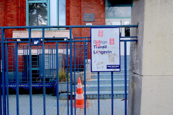 À Bagnolet, le collège Travail Langevin est dans un état de délabrement avancé