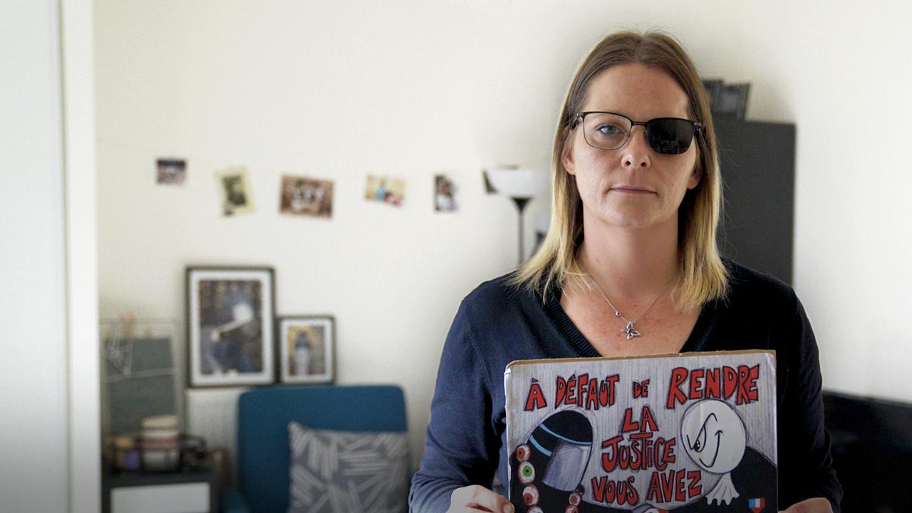 La vraie vie de Vanessa, Gilet jaune mutilée par un tir de LBD