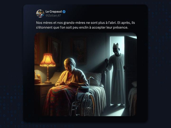 La fachosphère et certains partis se sont emparés de l'IA pour dépeindre leur vision apocalyptique de la France