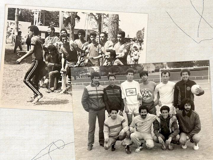 « Mon père n’avait pas que des copains révolutionnaires. Il y a aussi ceux avec lesquels il a continué de jouer au foot après les années de fac. 