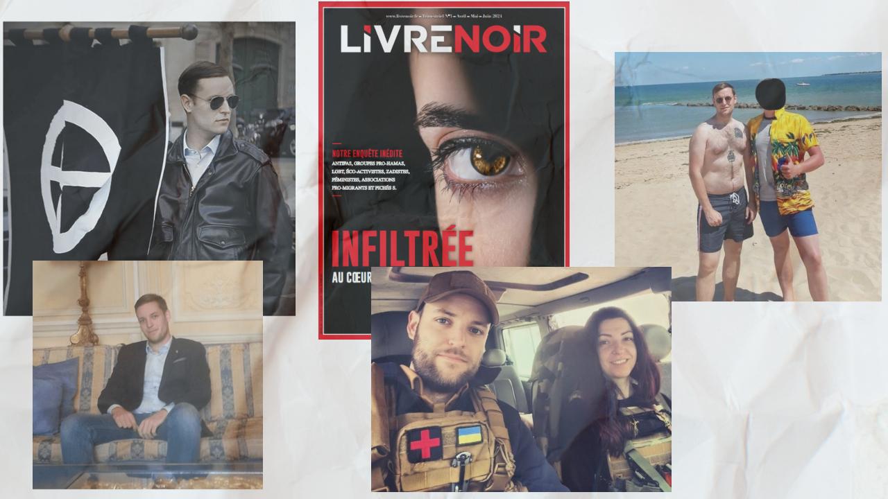 Un néonazi violent, journaliste pour le magazine Livre Noir