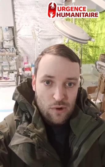 Xavier Maire était présent en Ukraine début mars avec son association Urgence Humanitaire pour venir en aide aux soldats ukrainiens