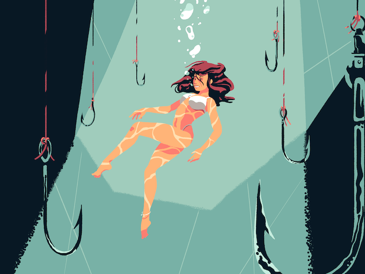 Christine a mordu à l'hameçon : « J’ai dû complètement changer de ligne éditoriale sur mes réseaux sociaux et faire l’aguicheuse. 