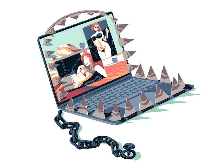 Des modèles interrogées racontent avoir été orientées vers des contenus toujours plus « hard »