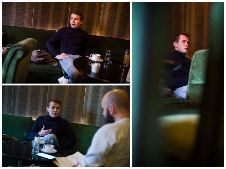 Sympa, disponible, le jeune homme enchaîne les sujets. Son téléphone en silencieux s’allume souvent, toujours très demandé par la télé