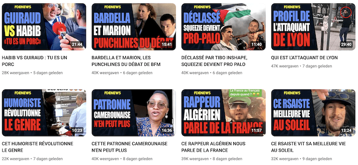 « Il prend un fait divers ou une actualité, il la traite en quelques minutes et ça fait du contenu. C’est quelque chose de rapide à faire et lui permet de publier plusieurs vidéos par jour. Ce qui multiplie les gains. 