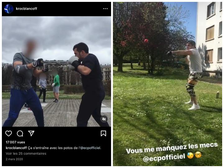 Kroc blanc serait « libre de toute appartenance à un groupuscule idéologisé ». Il aimait pourtant, il y a quelques années, aller « boxer avec les copains de l’ECP ». Un groupuscule de suprémacistes blancs, section parisienne des Braves du très raciste Daniel Conversano