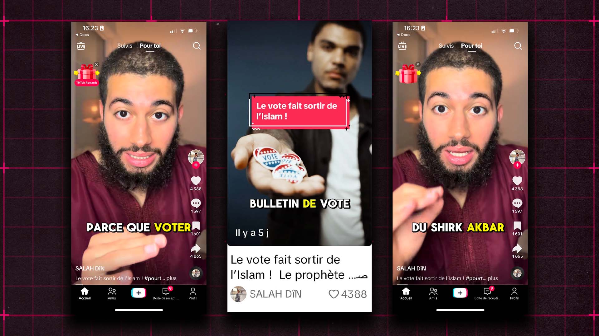 « Voter, c’est haram » : la punchline des réseaux sociaux qui exaspère les musulmans