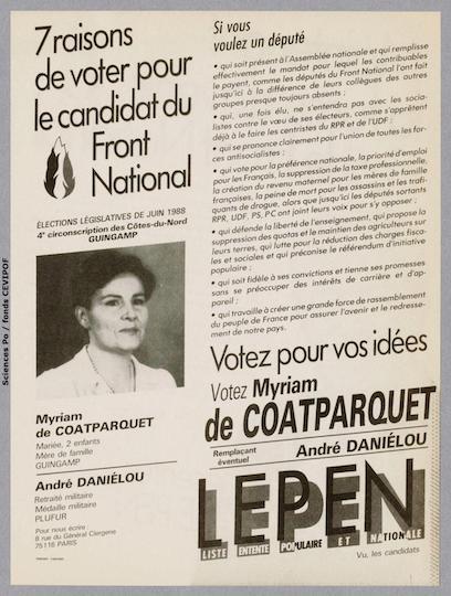 La grand-mère de Briac Fraval de Coatparquet est l’ancienne responsable départementale des Côtes-d’Armor du Front national et une ancienne candidate pour le parti frontiste à de nombreuses élections législatives.