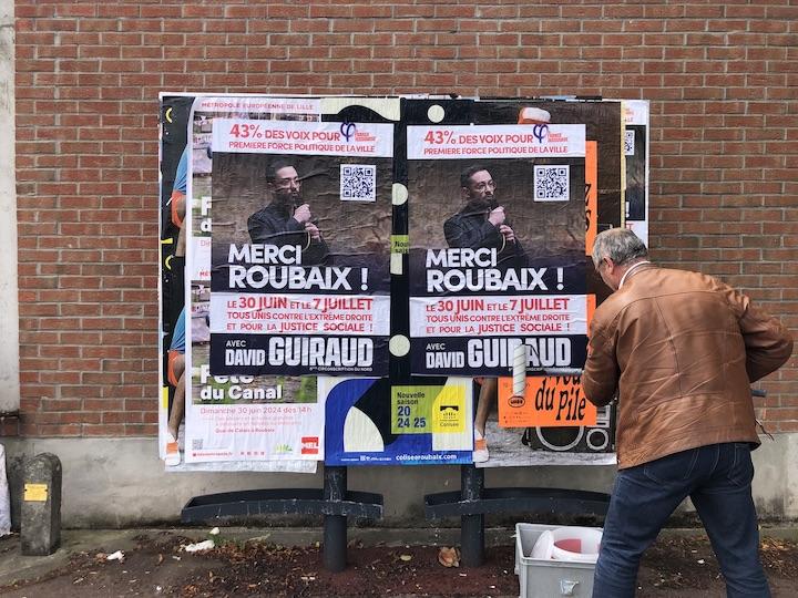 Le député LFI David Guiraud est de nouveau en campagne pour sa réélection