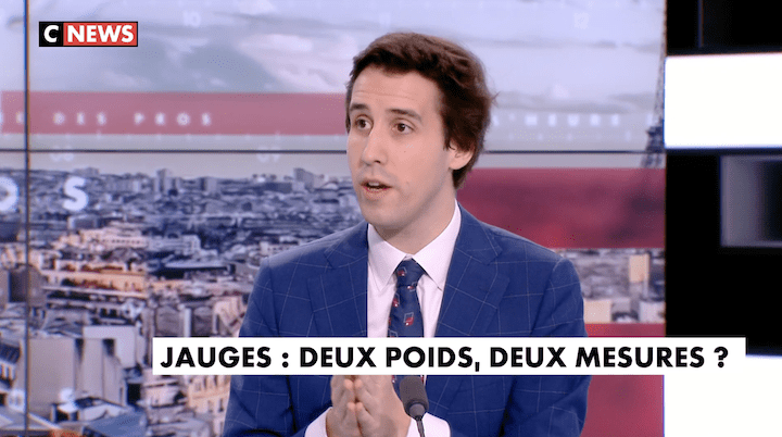 Gentillet est surtout un grand habitué des plateaux télé, à commencer par ceux de Vincent Bolloré, et il s’épanche très régulièrement dans divers médias