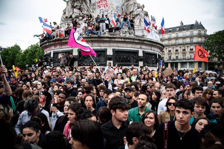 60.000 personnes rassemblées contre le RN place de la République mercredi dernier
