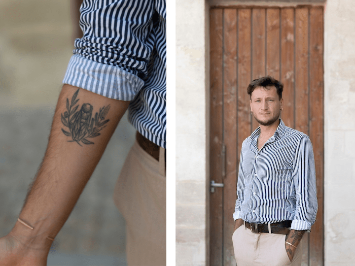 Avant de faire son entrée en politique, le grand blond tatoué a milité dans la rue