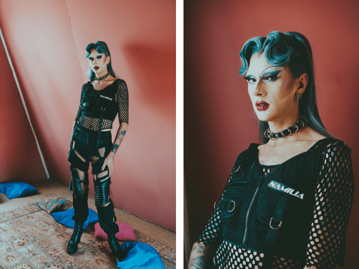 À 35 ans, et huit ans de carrière drag au compteur, Ghost Elektra raccroche les talons pour se consacrer à la production d’événements