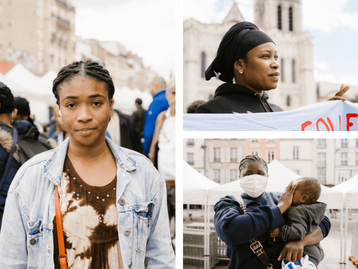 Aminata est devenue la porte-voix des femmes à la rue de Saint-Denis