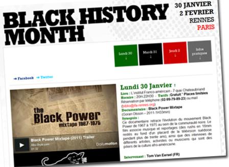 Le Black History Month fait sa première symbolique en France