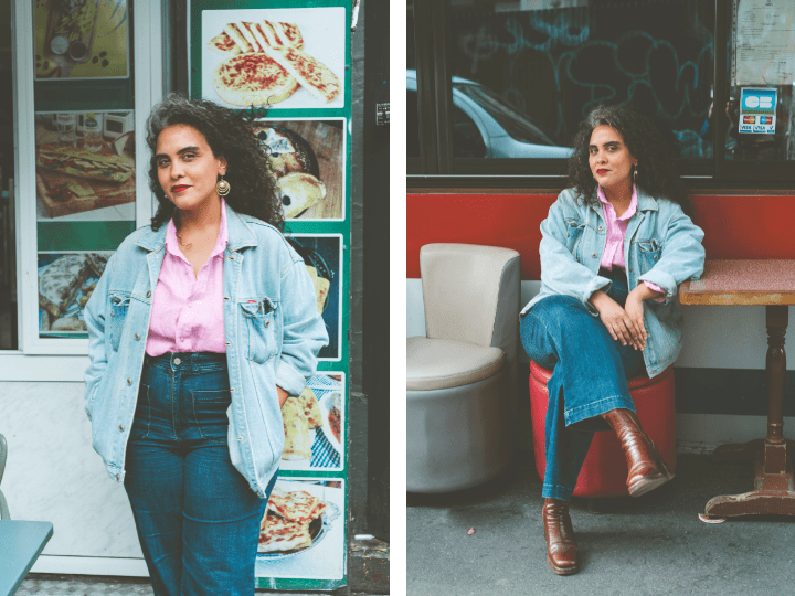 Hajer Ben Boubaker, est aussi connue sous le pseudo Vintage Arab