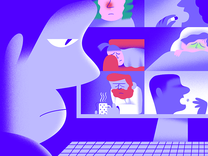 Des médecins mandatés par l'entreprise visitent de manière inopinée le domicile des employés