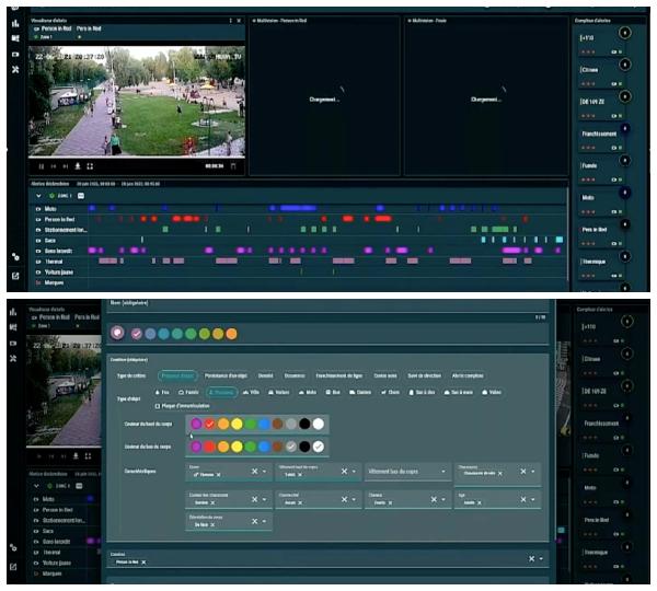 Via des filtres, le logiciel peut créer le profil type d’une « personne d’intérêt » qui envoie le descriptif « à toutes les caméras de la ville pour pouvoir arrêter, entre guillemets, "le problème à la source" », indique Guillaume Cazenave, patron de Two-I lors de la démonstration