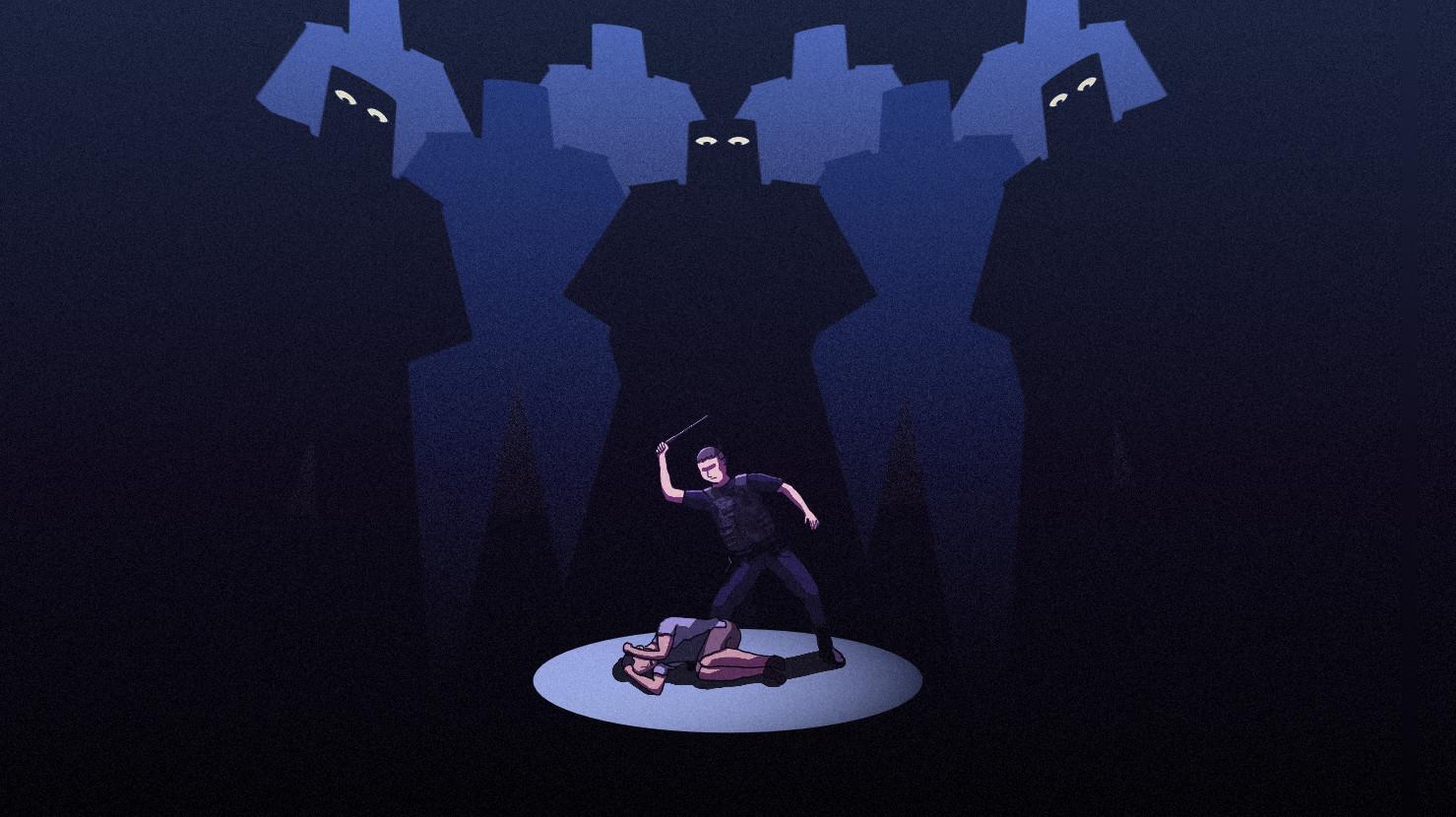 Au tribunal, le procès de la solidarité policière