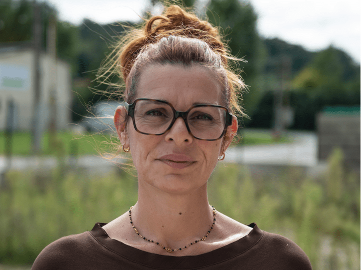 Elodie Gil, serveuse au restaurant Le Basilic