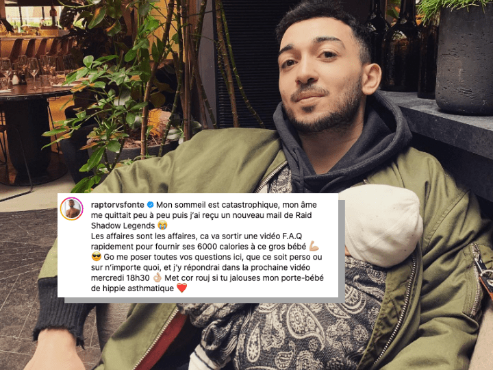 Le Raptor tisse au fil de ses posts un discours sur la vie de famille traditionnelle.