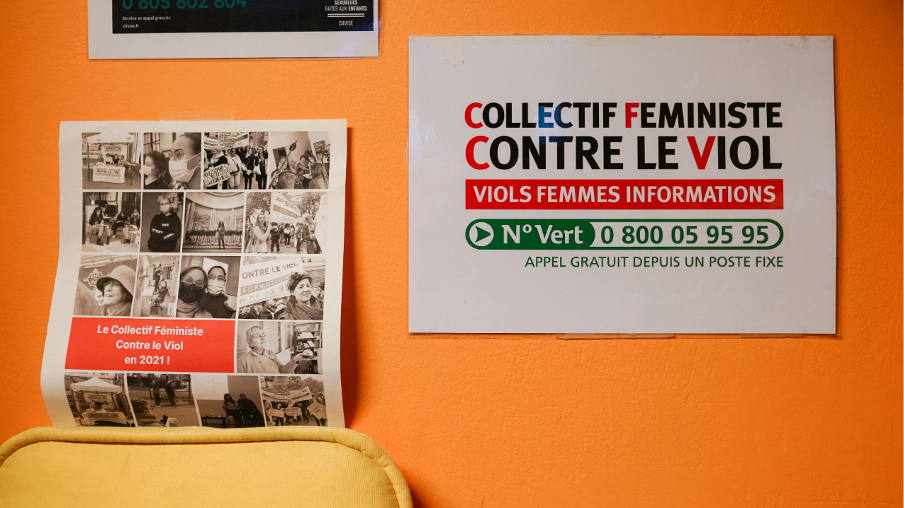 Au milieu des cafards et des excréments, le Collectif féministe contre le viol répond toujours présent pour les victimes