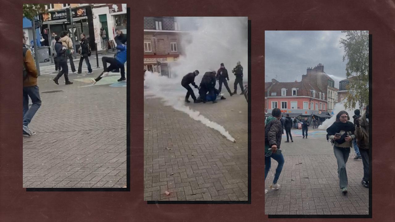 À Lille, la police arrête brutalement un quinquagénaire et lance du gaz lacrymogène sur les témoins