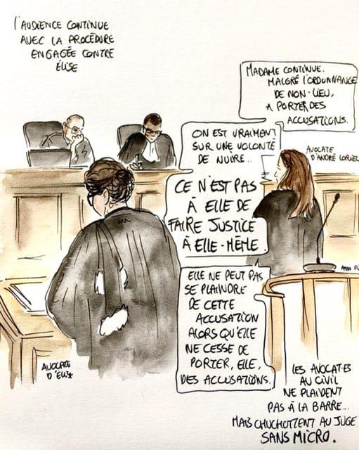Elise et le journal Le Sans-Culotte évoquent une « procédure-bâillon »
