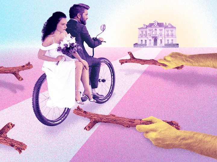 Chaque année, près de 1.745 couples binationaux seraient mis à mal par l’administration