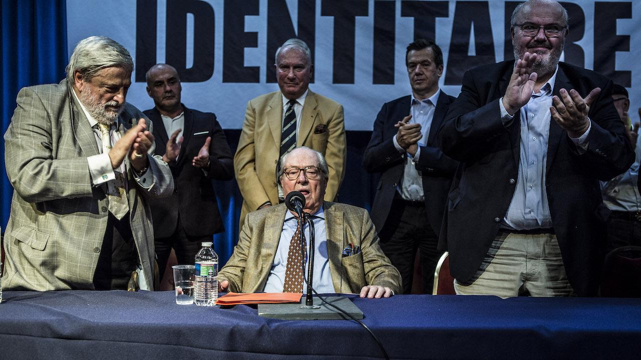 Jean-Marie Le Pen, leader incontesté de l’extrême droite radicale