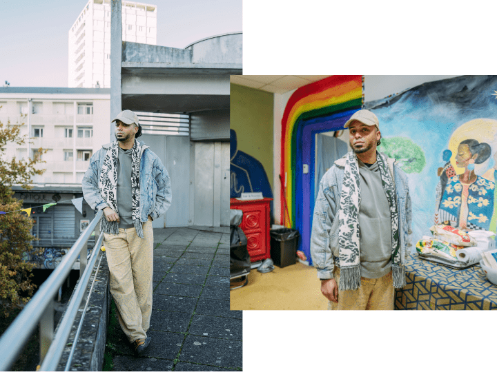 Pierre Durosoy, salarié de l'association d'éducation populaire Keur Eskemm