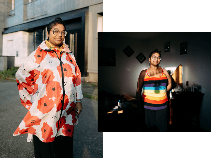 Klervi Donot, habitante de Maurepas et militante au Front de mères