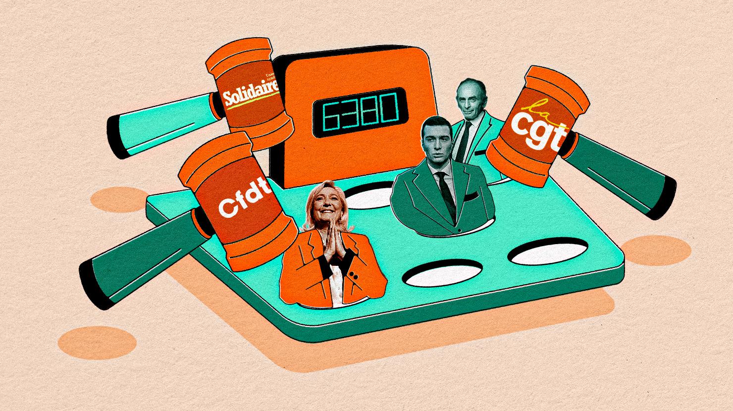 Ces syndicats qui combattent l'extrême droite dans leurs rangs