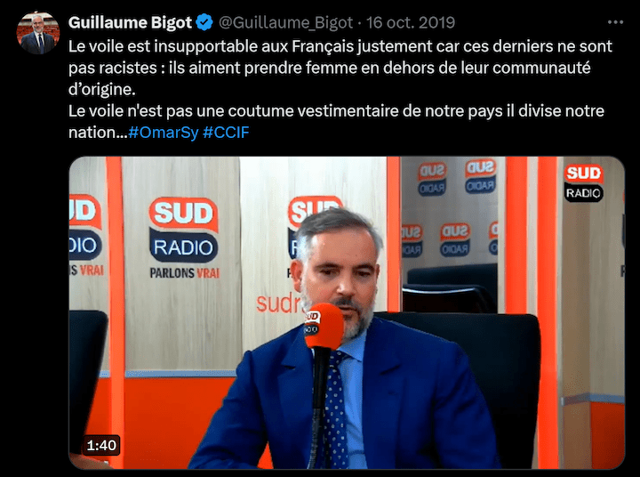 Il paraît que les Français « aiment prendre femme ».