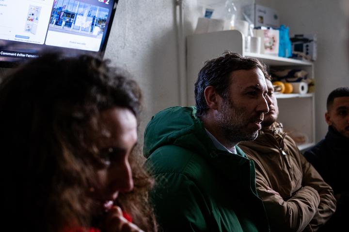 Le député Thomas Portes a visité la prison de Fresnes le 4 février 2025 et rencontré Gino