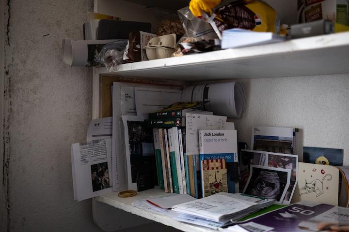 La cellule où est enfermé Gino, le 4 février 2025