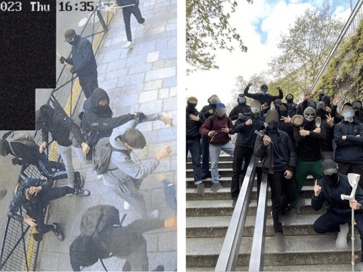 Des images de l’attaque raciste et violente du lycée Victor Hugo le 20 avril 2023