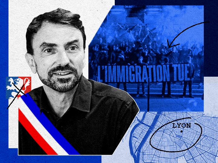 Le maire de Lyon, l'écolo Grégory Doucet, a sollicité le ministère de l'Intérieur à plusieurs reprises pour la dissolution des Remparts, obtenue le 26 juin 2024