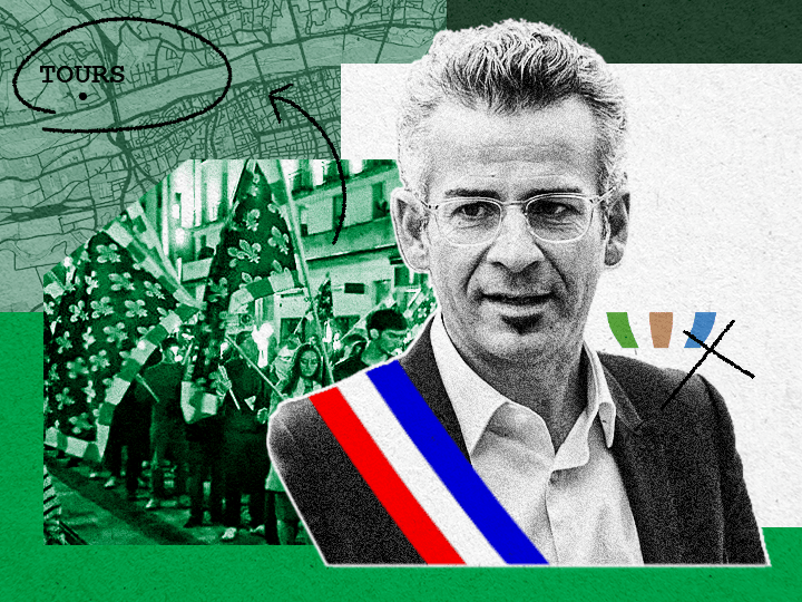 A Tours, le maire EELV, Emmanuel Denis fait face au groupuscule Des Tours et des lys