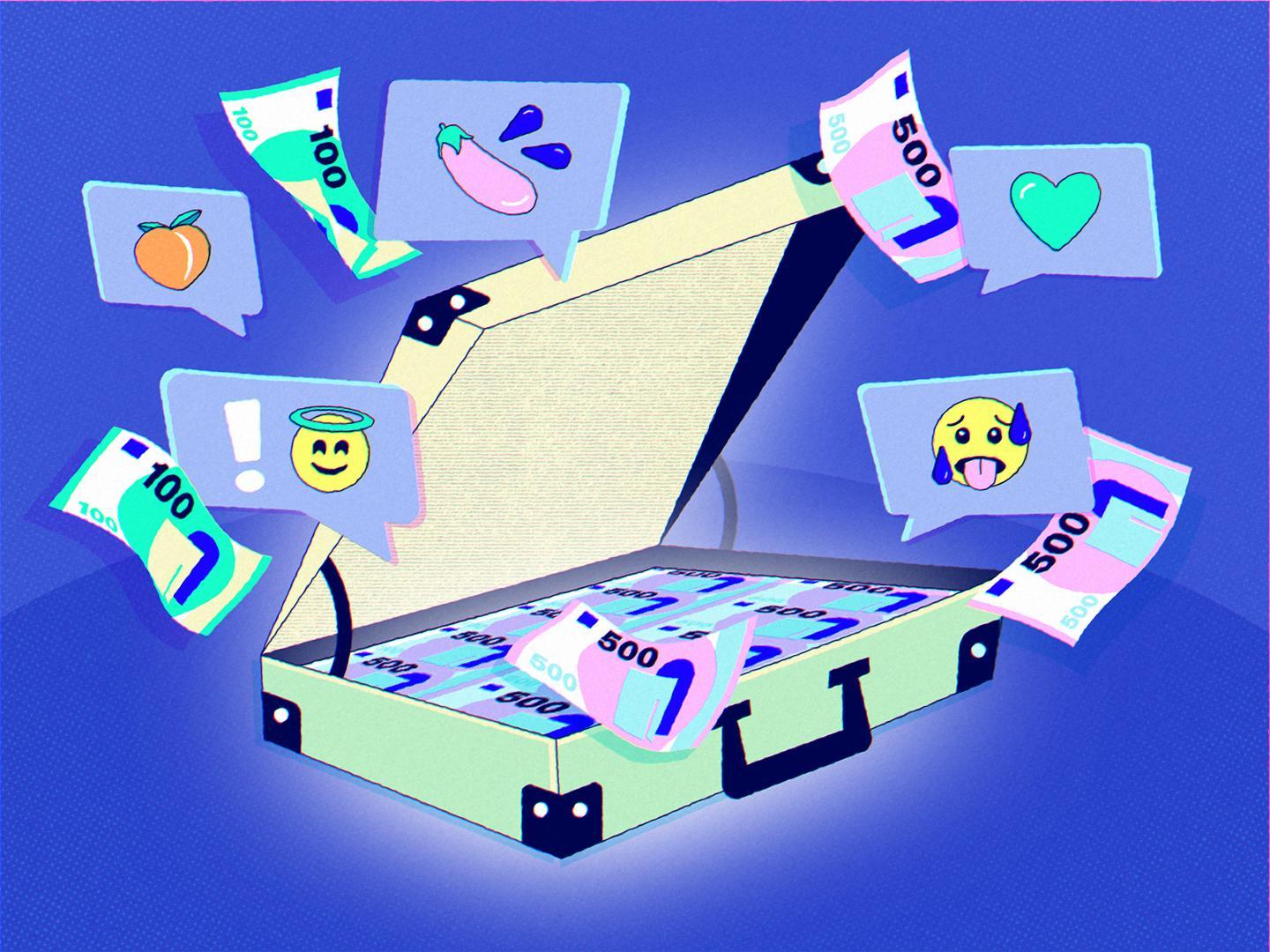 Certains managers OFM se revendiquent aujourd'hui millionnaires. Ils engagent la plupart de leurs chatteurs dans d'autres pays, où la main d'œuvre est moins cher