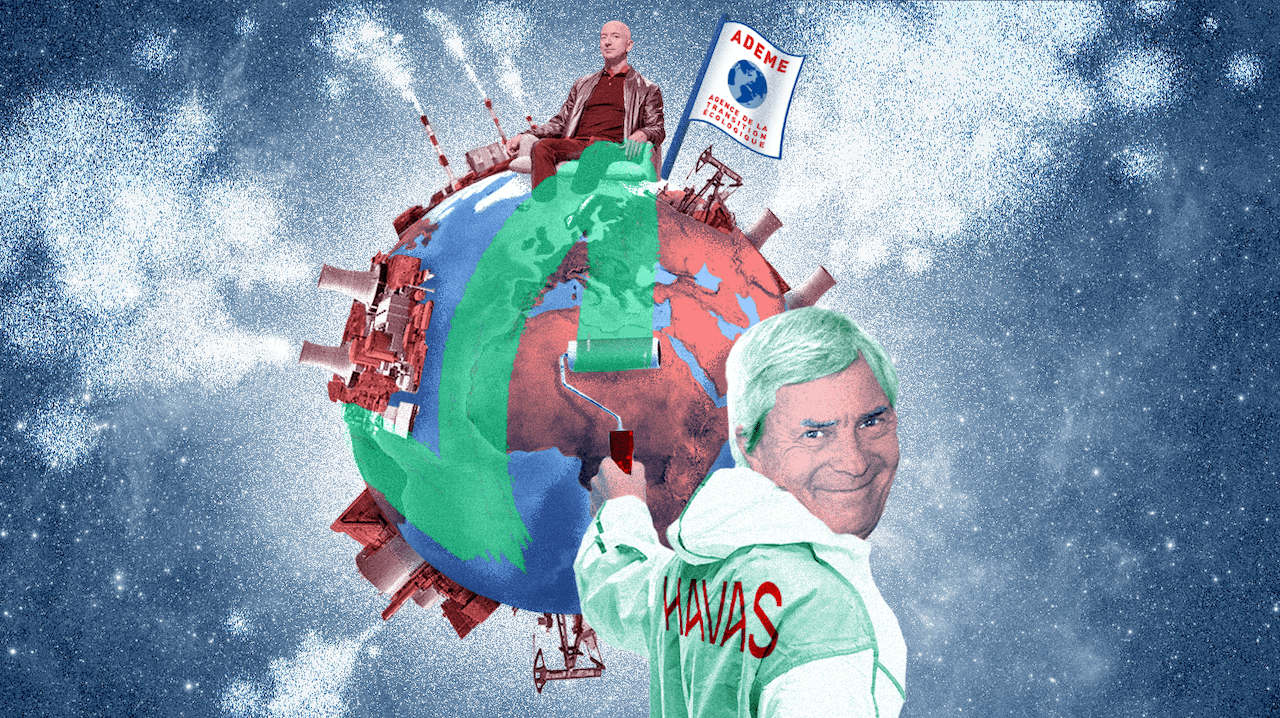 Comment l’agence de la transition écologique délègue sa com’ à une filiale de Bolloré