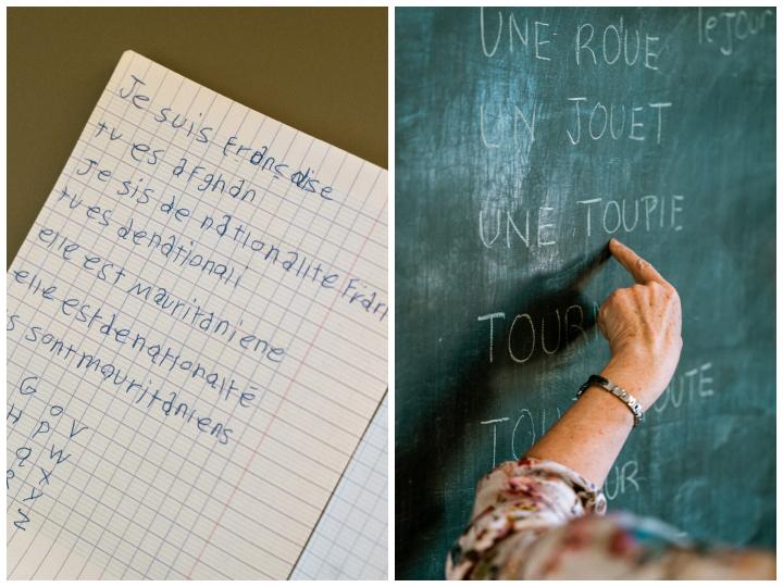 Les bénévoles offrent cours de français, soutien scolaire, randonnées ou ateliers informatiques aux 23 familles et 14 hommes seuls hébergés à Yssingeaux.