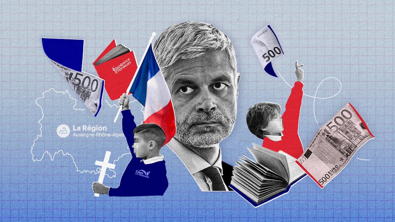Laurent Wauquiez et la région Auvergne-Rhône-Alpes ont contourné la loi pour offrir 870.000 euros à des écoles privées hors-contrat