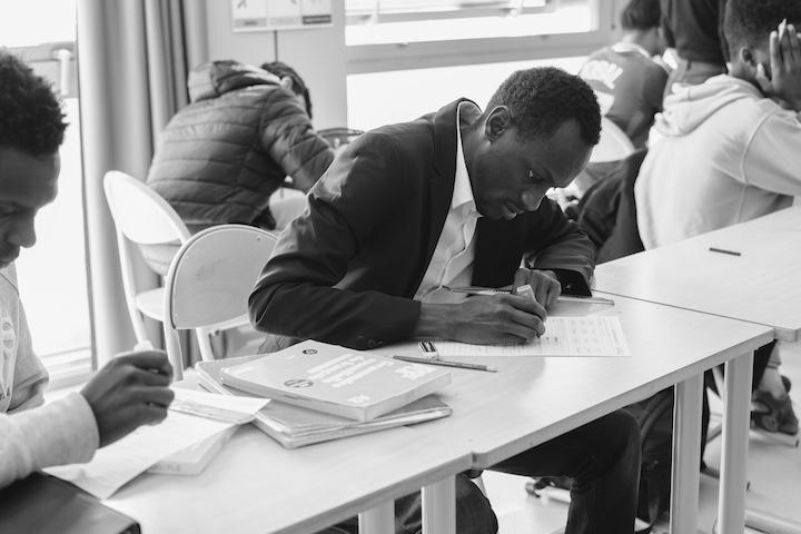 Younoussa termine dans quelques semaines sa première année de CAP