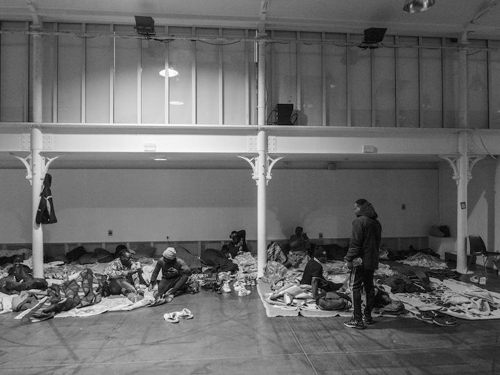 Younoussa et le collectif des Jeunes du parc de Belleville ont occupé pendant trois mois la Maison de Métallos, lieu culturel de la ville de Paris