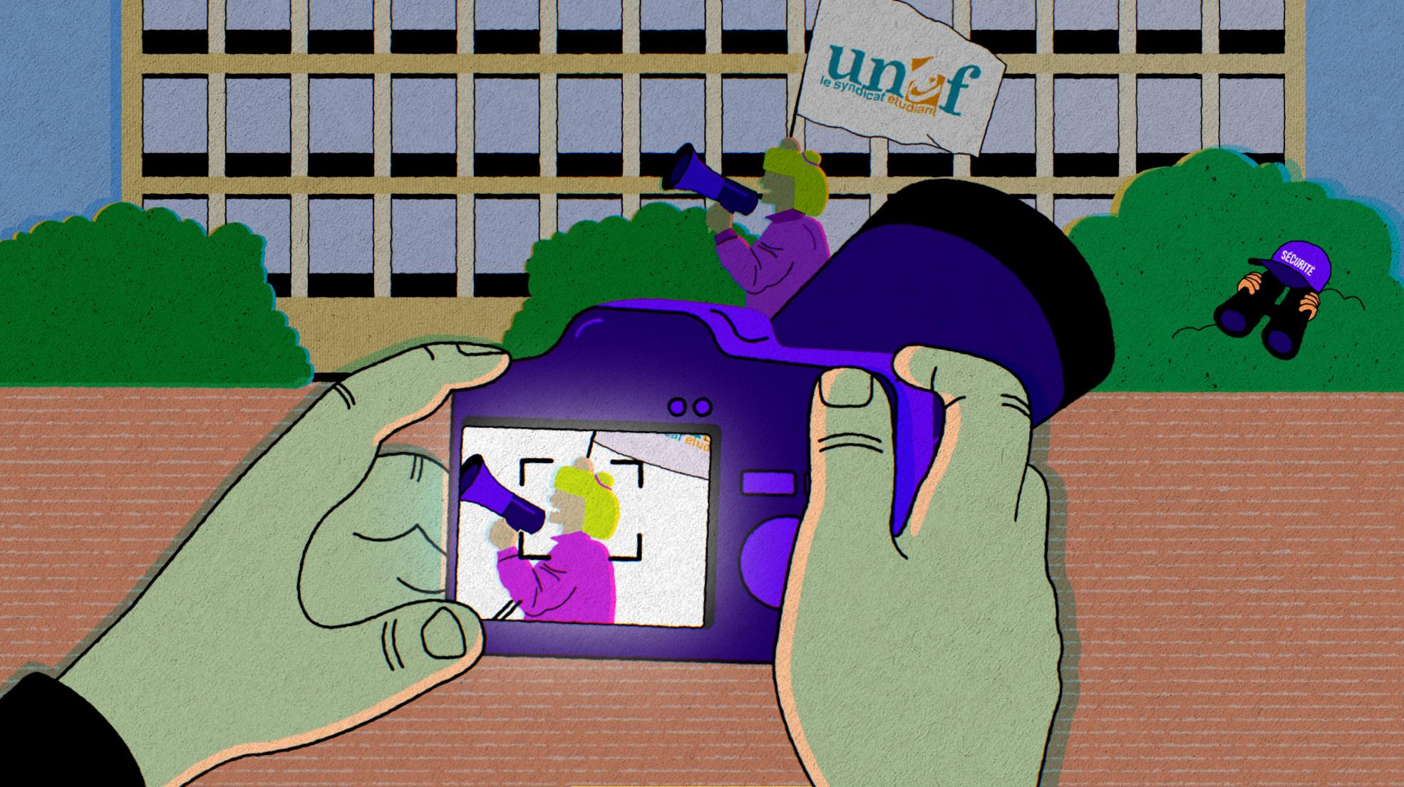 Filatures et caméras, l’université Paris-Nanterre a espionné des syndicalistes étudiants