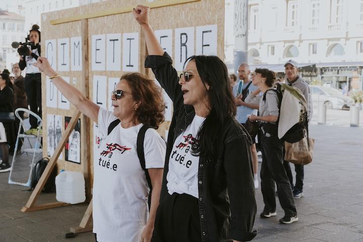 « La peine et la détresse, on les met dans le combat collectif. 