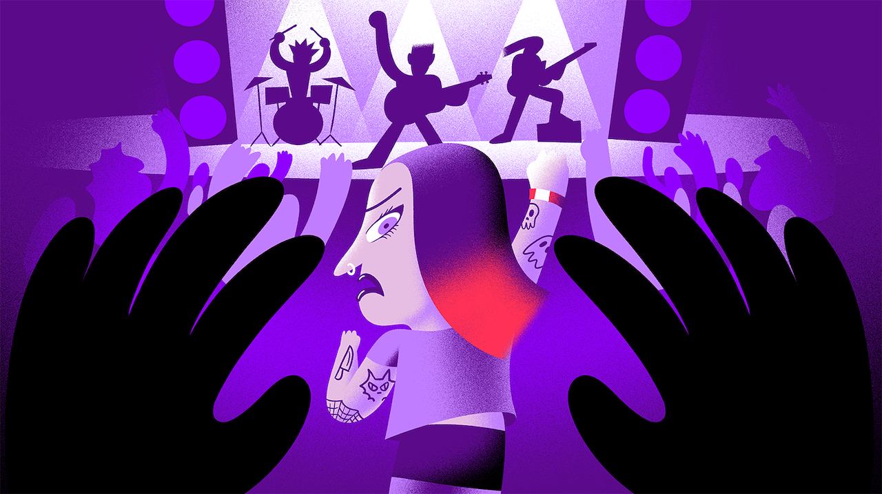 « J’ai été agressée sexuellement dans la fosse d’un concert »